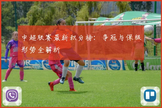 中超联赛最新积分榜：争冠与保级形势全解析